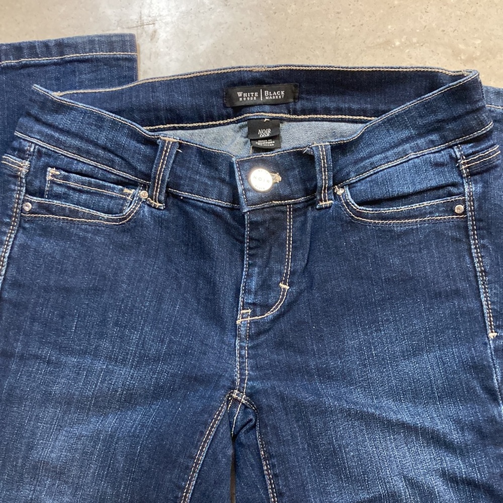 WHBM darkwash “noir” jeans - Picture 6 of 6